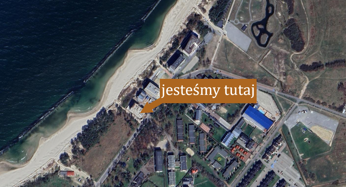 lokalizacja apartament przy plazy darlowo