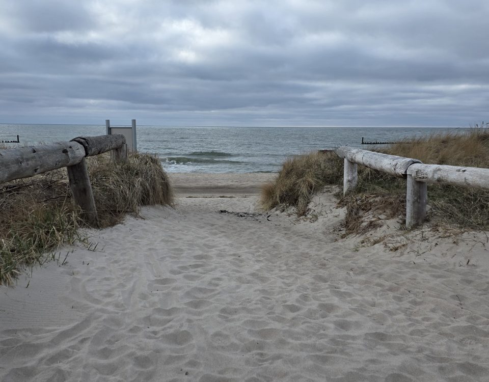 Darłówko wejście na plażę - Apartament na wynajem Baltic Oak
